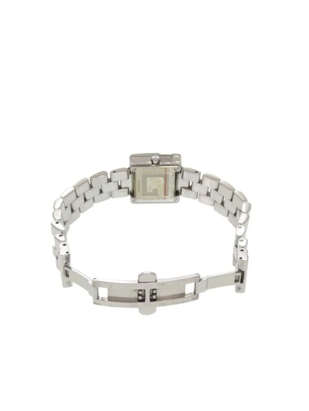 Gucci Watch SS Orange Silver Quartz